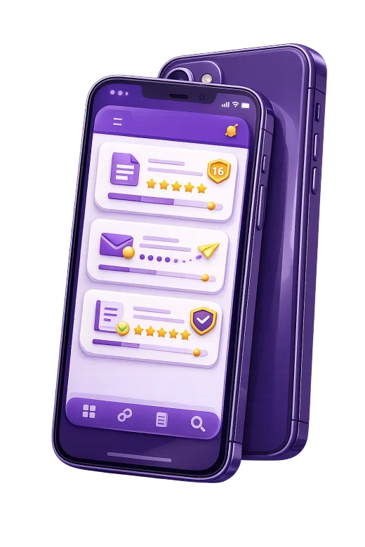 Publisher Outreach Mobile Dashboard